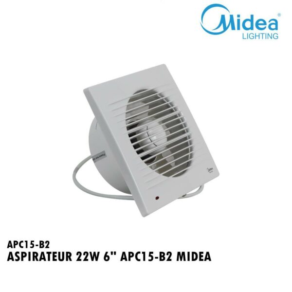ASPIRATEUR 22W 6" APC15-B2 MIDEA