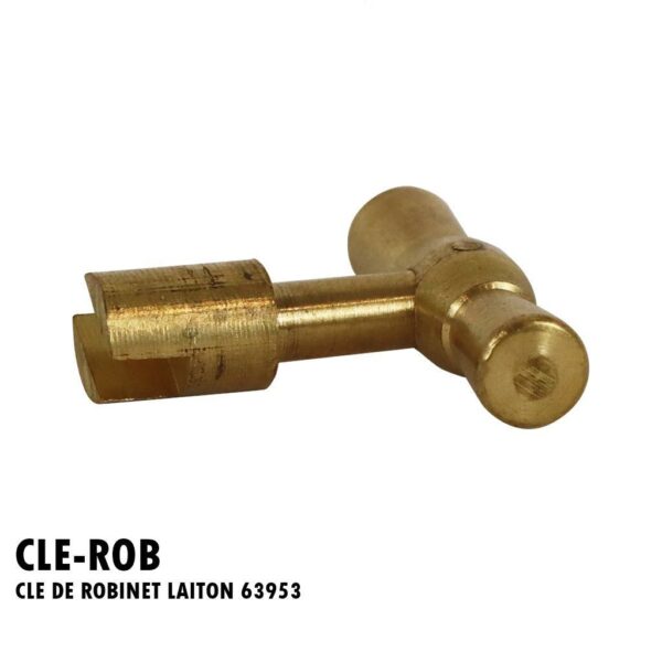 CLE DE ROBINET LAITON 63953