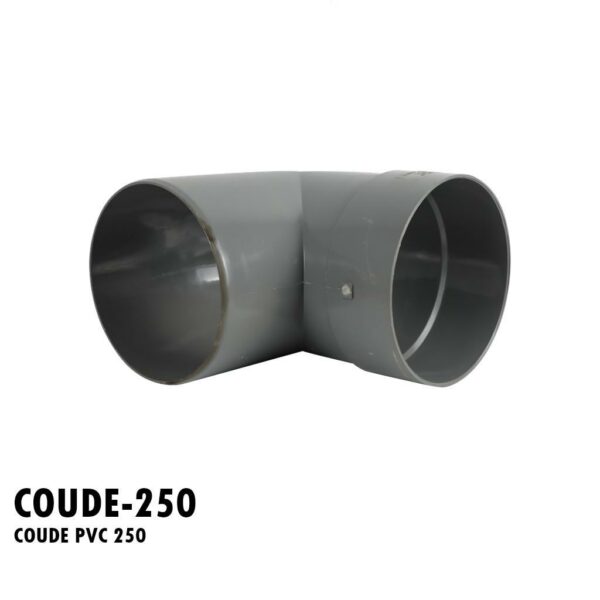 COUDE PVC 250