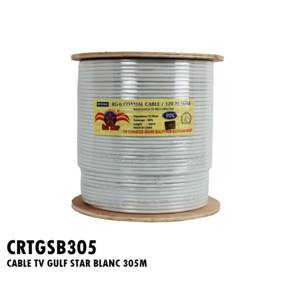 CABLE TV GULF STAR BLANC 305M