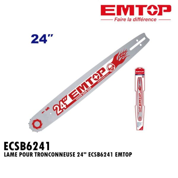 LAME POUR TRONCONNEUSE 24" ECSB6241 EMTOP