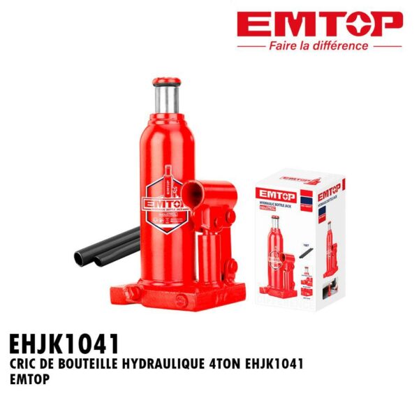 CRIC DE BOUTEILLE HYDRAULIQUE 4TON EHJK1041 EMTOP