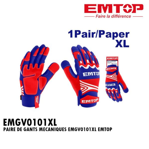 GANTS MECANIQUES EMGV0101XL EMTOP