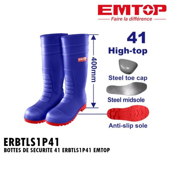 BOTTES DE SECURITE 41 ERBTLS1P41 EMTOP