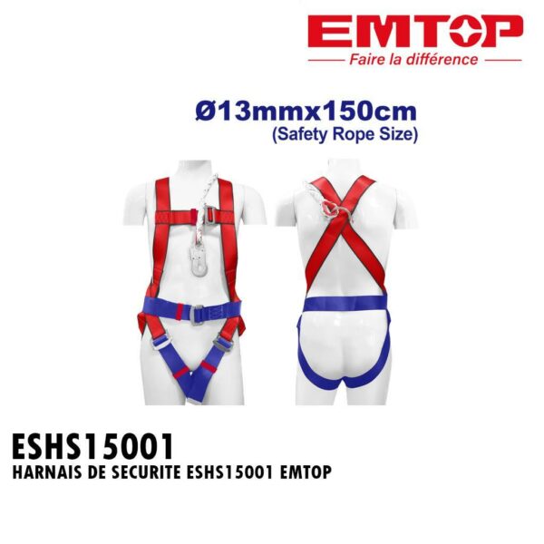 HARNAIS DE SECURITE ESHS15001 EMTOP