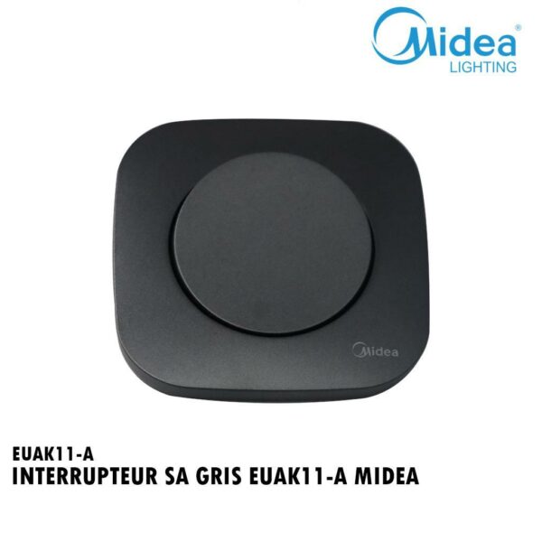 INTERRUPTEUR SA ENC GRIS EUAK11-A MIDEA