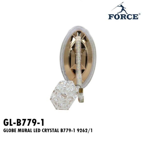 GLOBE MURAL LED CRYSTAL B779-1 9262/1