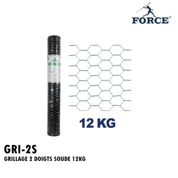 GRILLAGE 2 DOIGTS SOUDE 12KG