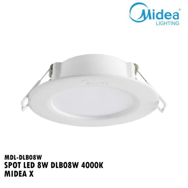 SPOT LED 8W DLB08W 4000K  MIDEA