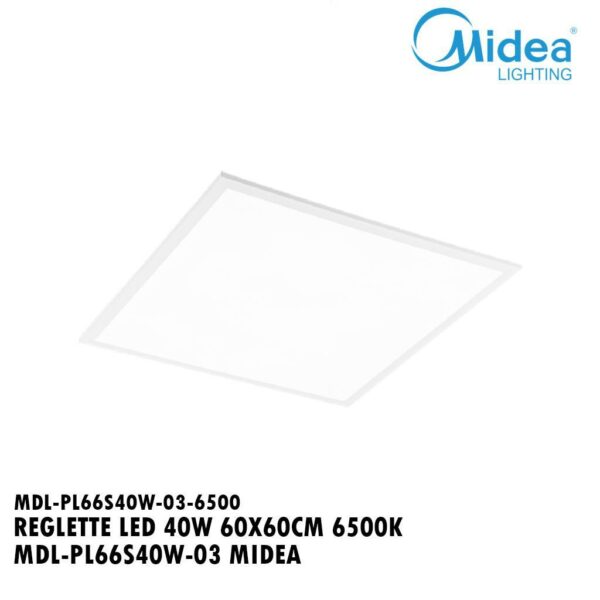REGLETTE LED 60X60 40W ENCASTREE 6500K MIDEA