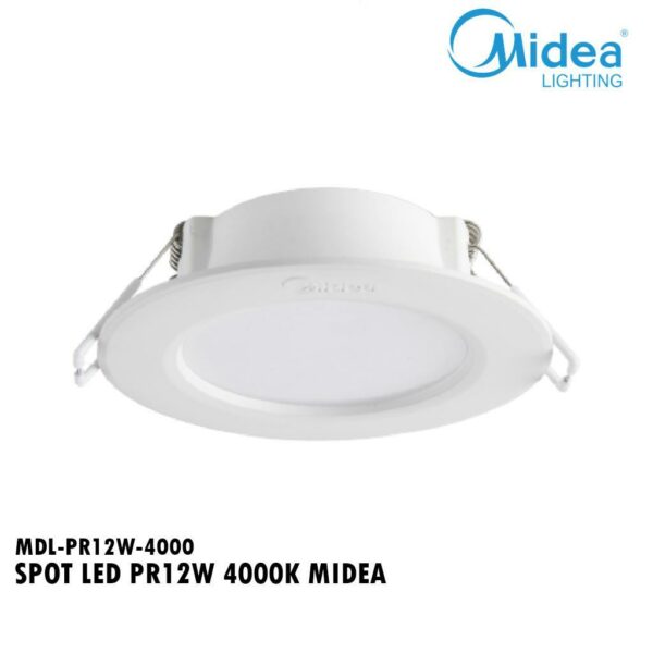SPOT LED PR12W 4000K MIDEA