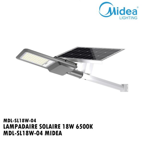 LAMPADAIRE SOLAIRE 18W MDL-SL18W-04 MIDEA