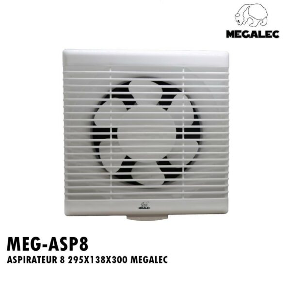 ASPIRATEUR 8 295X138X300 MEGALEC