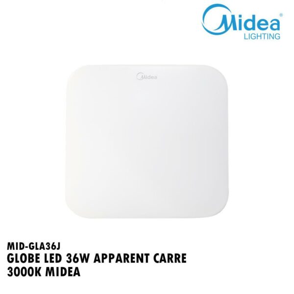GLOBE LED APPARENT CARRE 36W 3000K MIDEA