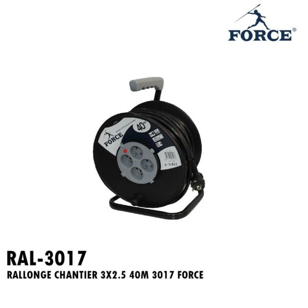 RALLONGE CHANTIER 3X2.5 40M 3017 FORCE