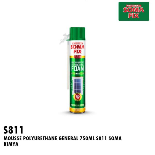 MOUSSE POLYURETHANE GENERAL 750ML S811 SOMA KIMYA