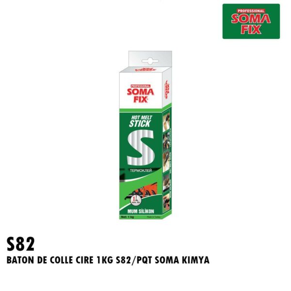 BATON DE COLLE CIRE 1KG S82/PQT SOMA KIMYA