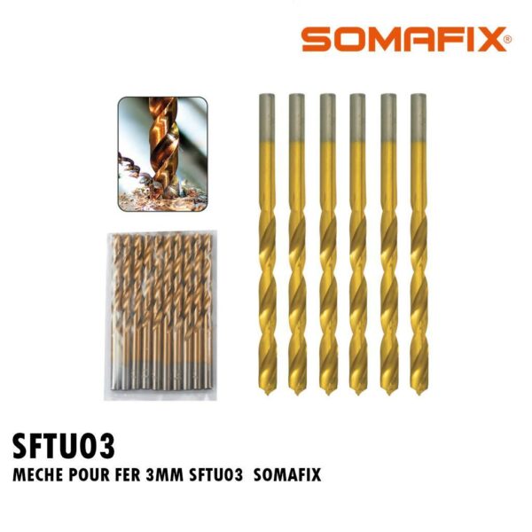 MECHE POUR FER 3MM SFTU03  SOMAFIX