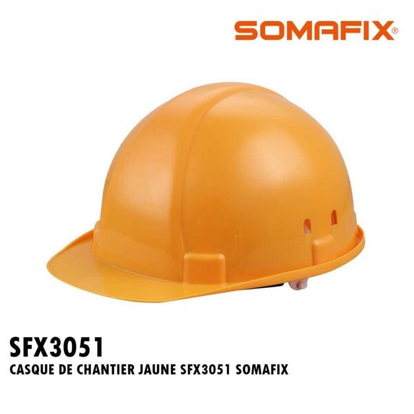 CASQUE DE CHANTIER JAUNE SFX3051 SOMAFIX