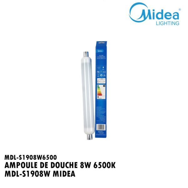 AMPOULE DE DOUCHE 8W 6500K MDL-S1908W MIDEA