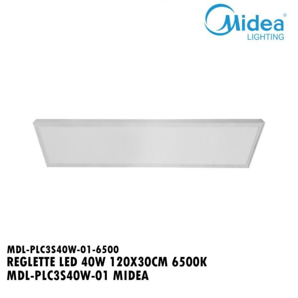 REGLETTE LED 40W 120X30 6500K MDL-PLC3S40W-01-6500