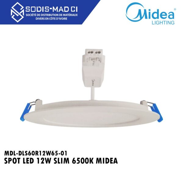 SPOT LED 12W SLIM 6500K MIDEA