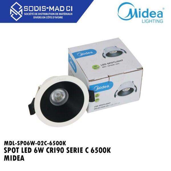 SPOT LED 6W CRI90 SERIE C 6500K MIDEA