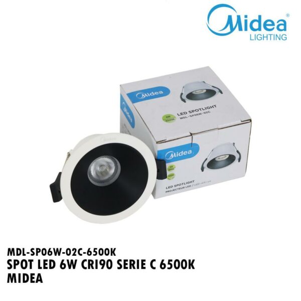 SPOT LED 6W CRI90 SERIE C 6500K MIDEA
