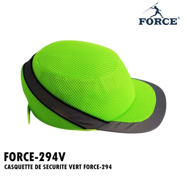 CASQUETTE DE SECURITE VERT FORCE-294