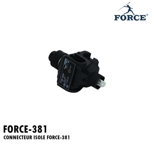 CONNECTEUR ISOLE FORCE-381