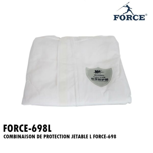 COMBINAISON DE PROTECTION JETABLE L FORCE-698