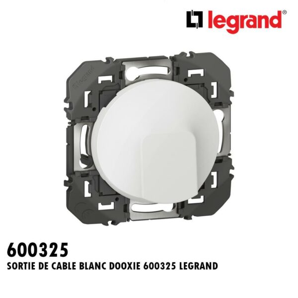 SORTIE DE CABLE BLANC DOOXIE 600325 LEGRAND