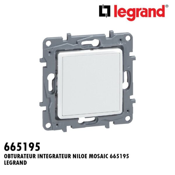 PLAQUE VIERGE NILOE MOSAIC 665195 LEGRAND