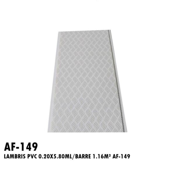 LAMBRIS PVC 0.20X5.80ML/BARRE 1.16M² AF-149