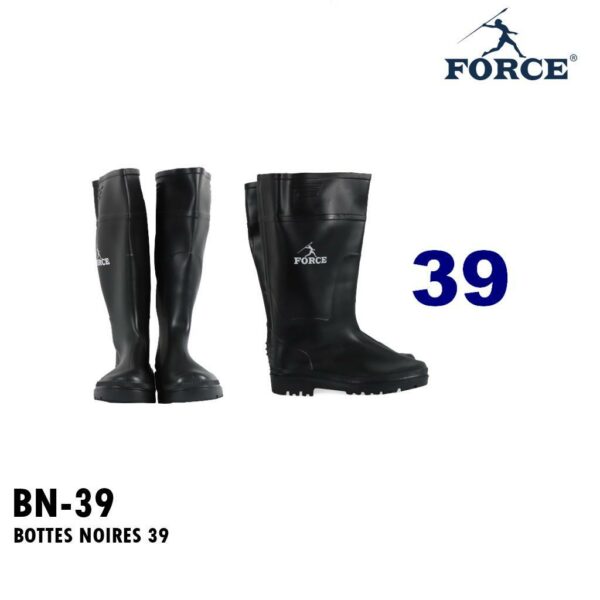 BOTTES NOIRES 39