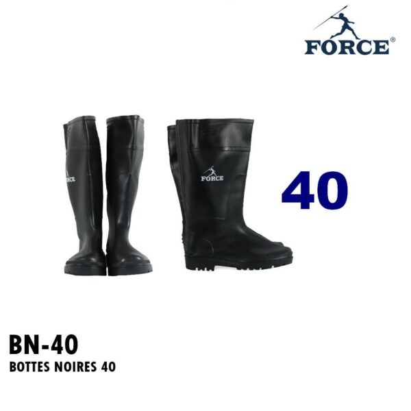 BOTTES NOIRES 40
