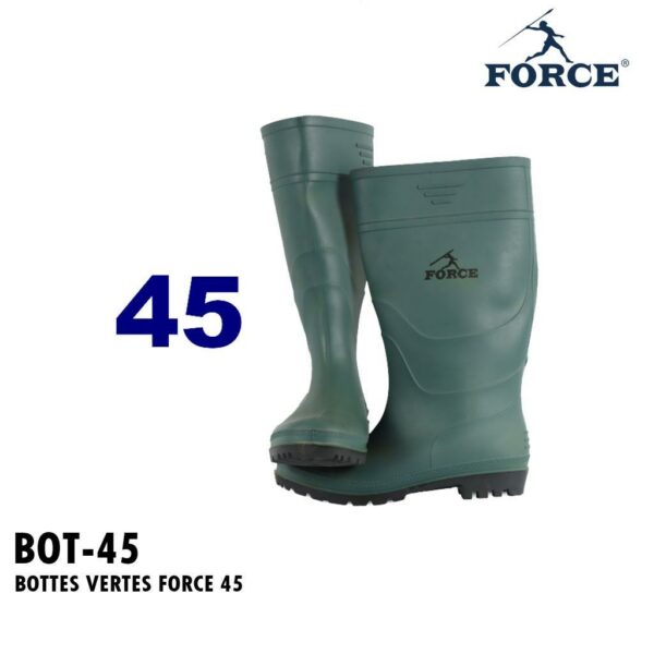 BOTTES VERTES FORCE 45