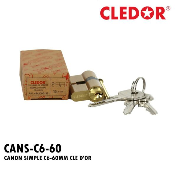 CANON SIMPLE C6-60MM CLE D'OR