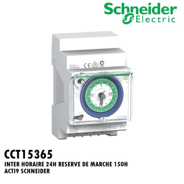 INTER HORAIRE 24H RESERVE DE MARCHE 150H ACTI9 SCHNEIDER