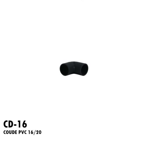 COUDE PVC 16/20