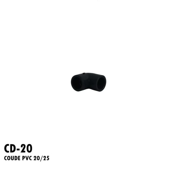 COUDE PVC 20/25