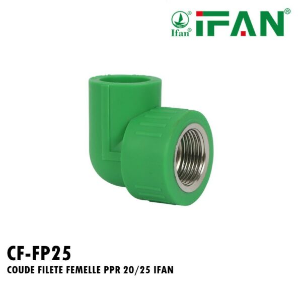 COUDE FILETE FEMELLE PPR 20/25 FORCE