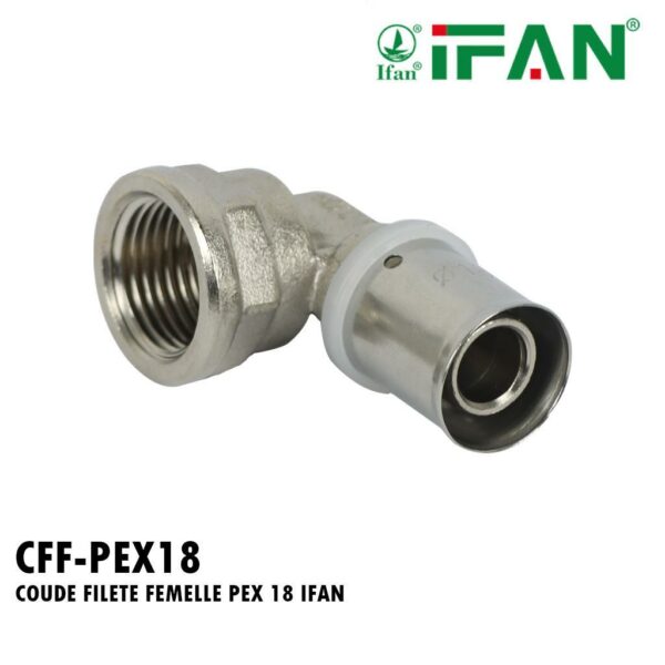 COUDE FILETE FEMELLE PEX 18 FORCE