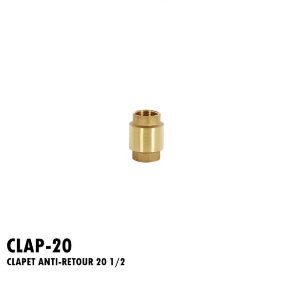 CLAPET ANTI-RETOUR 20 1/2