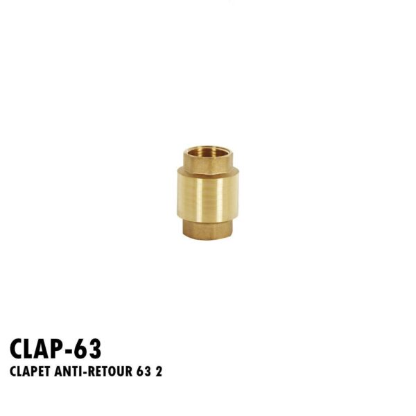 CLAPET ANTI-RETOUR 63 2