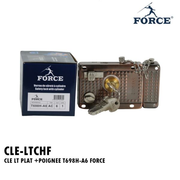 CLE LT PLAT +POIGNEE T698H-A6 FORCE
