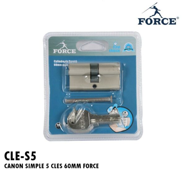 CANON SIMPLE 5 CLES 60MM FORCE