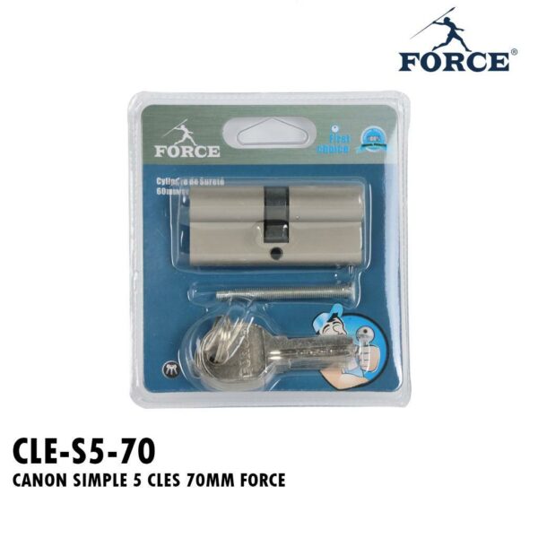 CANON SIMPLE 5 CLES 70MM FORCE