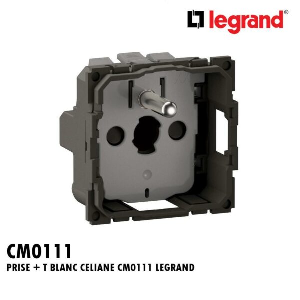 PRISE + T BLANC CELIANE CM0111 LEGRAND