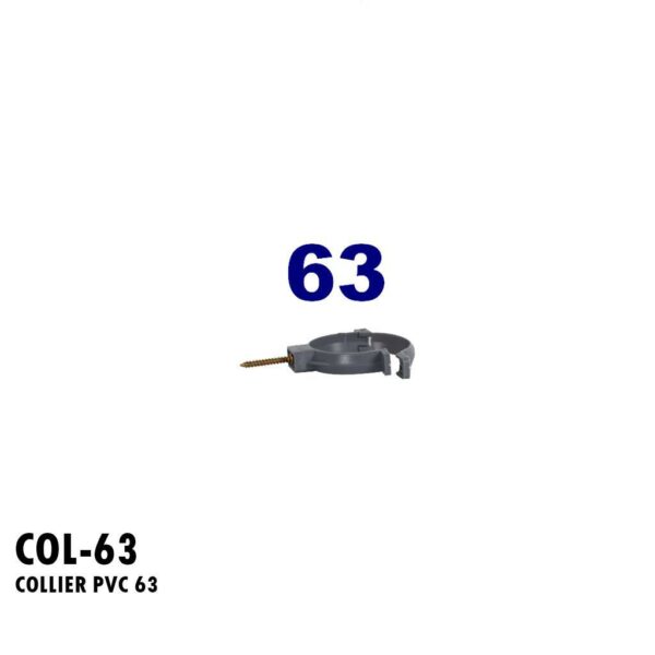 COLLIER PVC 63
